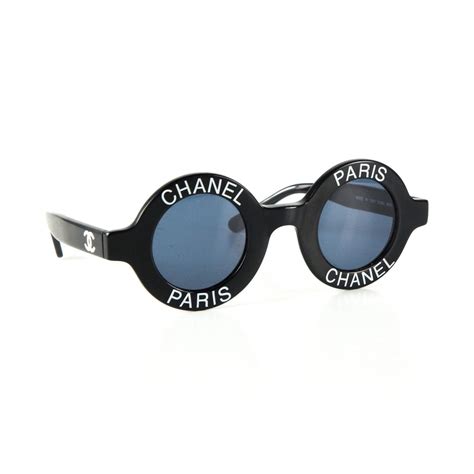 chanel round spring sunglasses|chanel round sunglasses vintage.